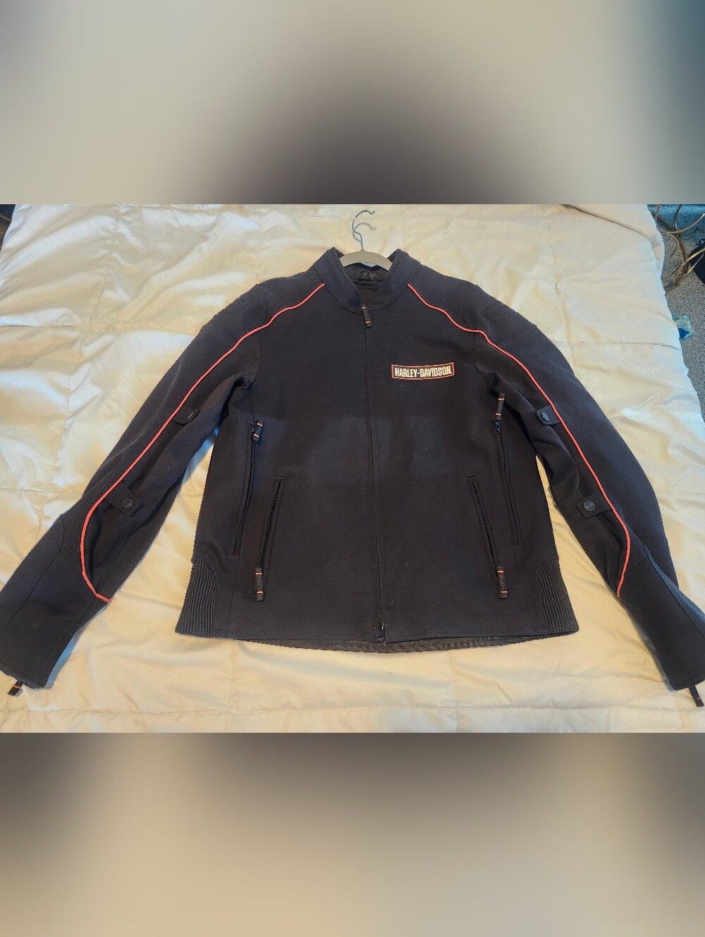 Harley-Davidson Men's Manitowoc Stretch Riding Jacket Large